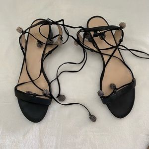 Nine West ankle wrap sandals